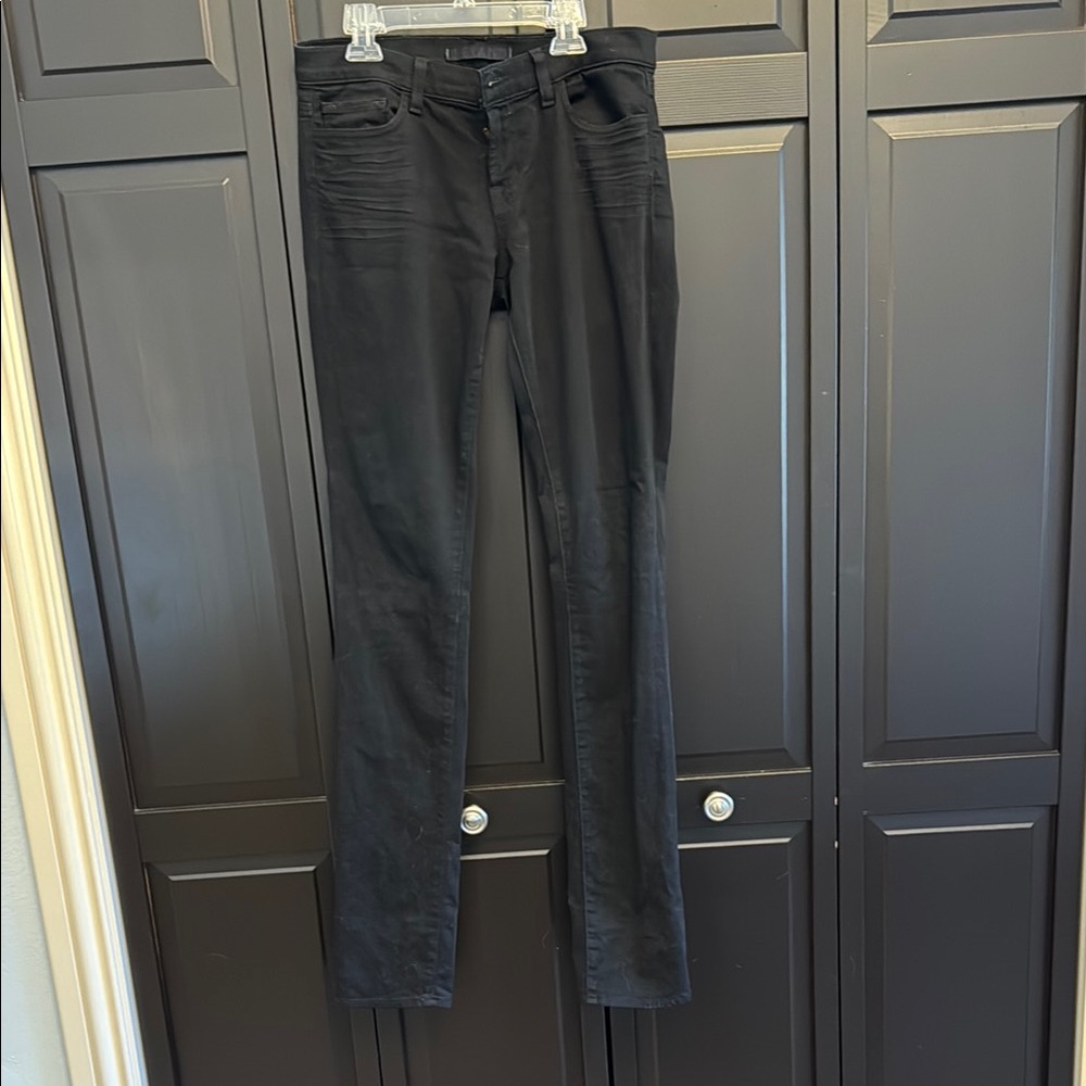 Women's J Brand Black Pencil Jeans - Size 28 EUC
